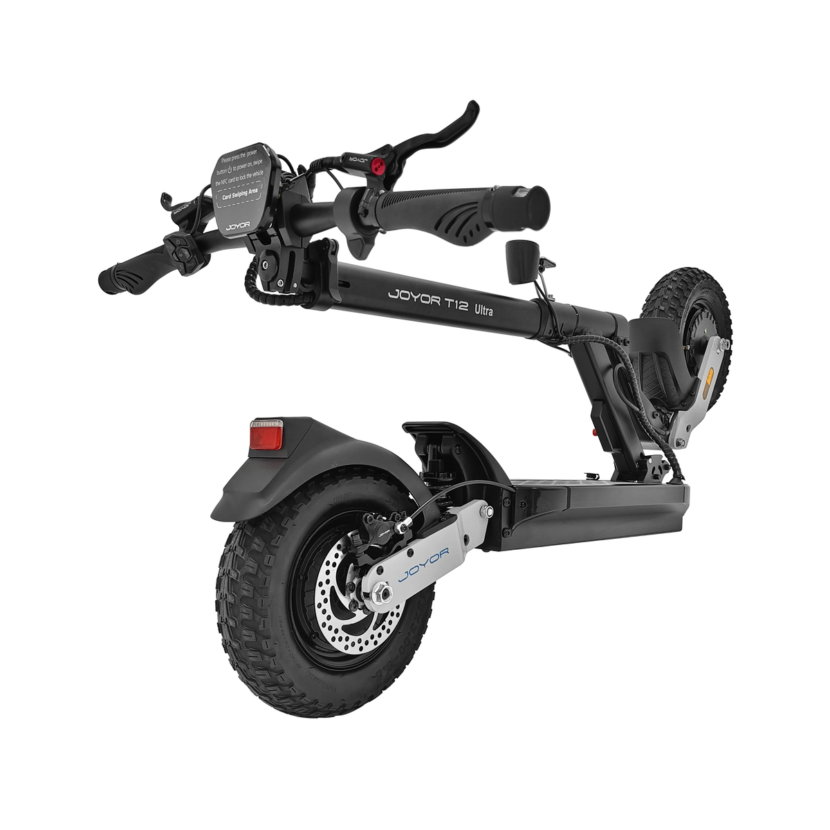 Joyor T12 Ultra Electric Scooter – Dual 1000W Motors, Up to 85km Range, Full Hydraulic Suspension, Hydraulic Brakes