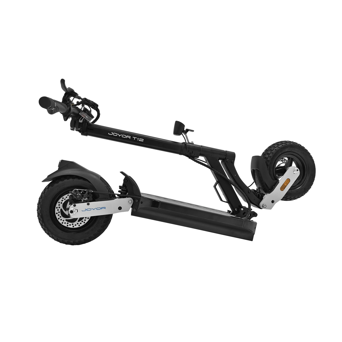 Joyor T12 Electric Scooter – 800W Motor, Up to 55km Range, Full Suspension, Mechanical Disc Brakes