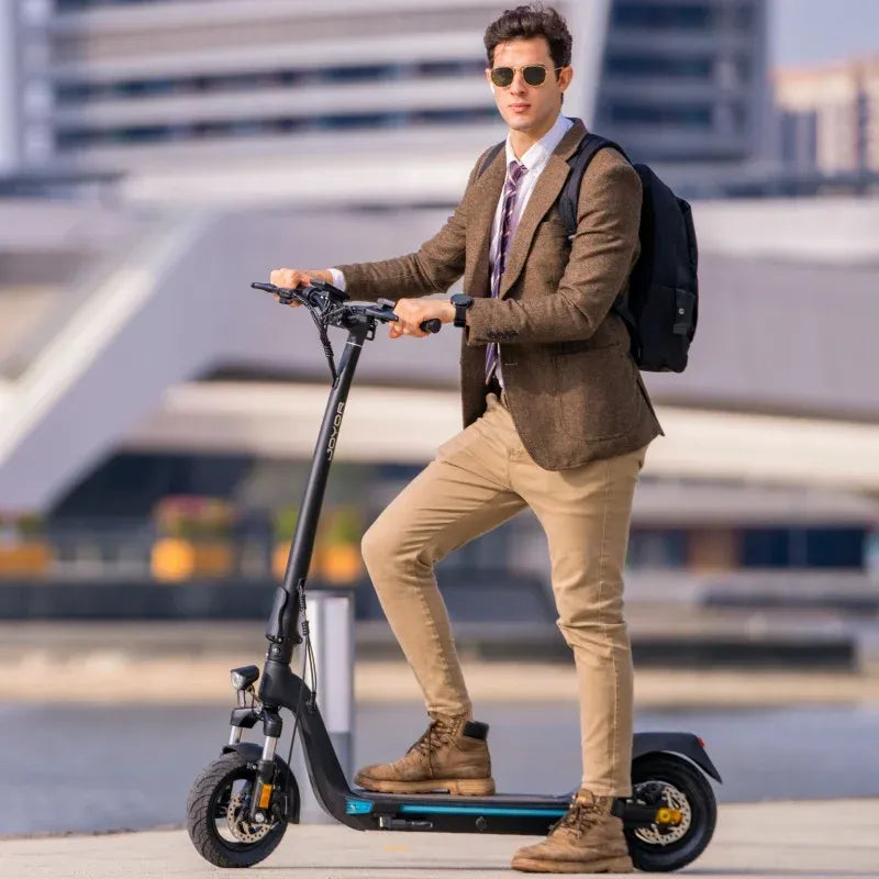 Joyor C10 Electric Scooter – 500W Motor, 50km Range, Dual Disc Brakes, Foldable Design