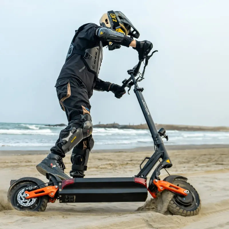 Joyor T10 Electric Scooter – Dual 1000W Motors, 75km Range, Full Suspension, Hydraulic Brakes