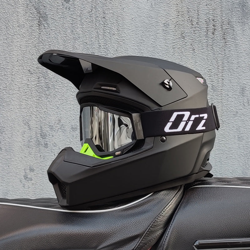 Full Face Helmet for Electric Scooter & Downhill MTB - Lightweight Off-Road Racing Gear for High Speed Riding, DH & Rally
