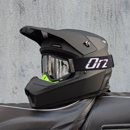 Full Face Helmet for Electric Scooter & Downhill MTB - Lightweight Off-Road Racing Gear for High Speed Riding, DH & Rally