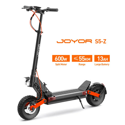 Joyor S5-Z Electric Scooter – 600W Motor, 55km Range, Dual Suspension, Foldable Design