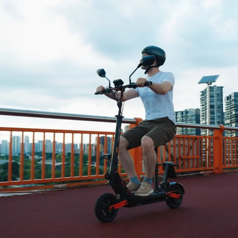 Joyor S8E Electric Scooter – 800W Motor, 80 km Range, Dual Suspension,Foldable Design, EEC EMark