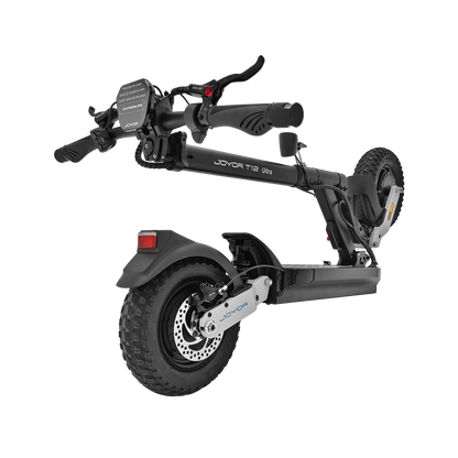 Joyor T12 Ultra Electric Scooter – Dual 1000W Motors, Up to 85km Range, Full Hydraulic Suspension, Hydraulic Brakes