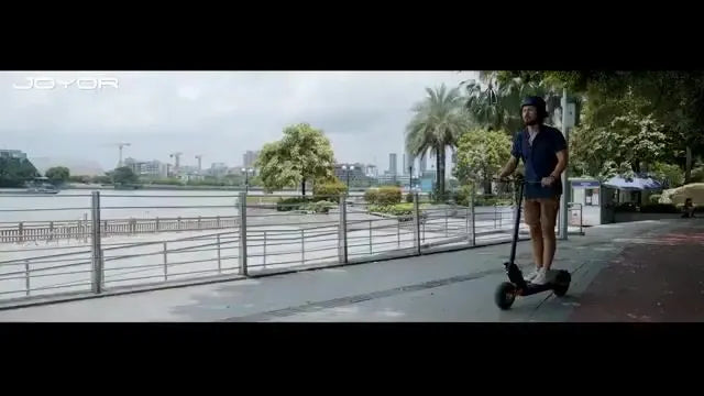 ( Used Electric Scooter)Joyor S8-S-Z Electric Scooter – Dual 600W Motors, 90km Range, Dual Suspension, Hydraulic Disc Brakes, 10" Pneumatic Tires