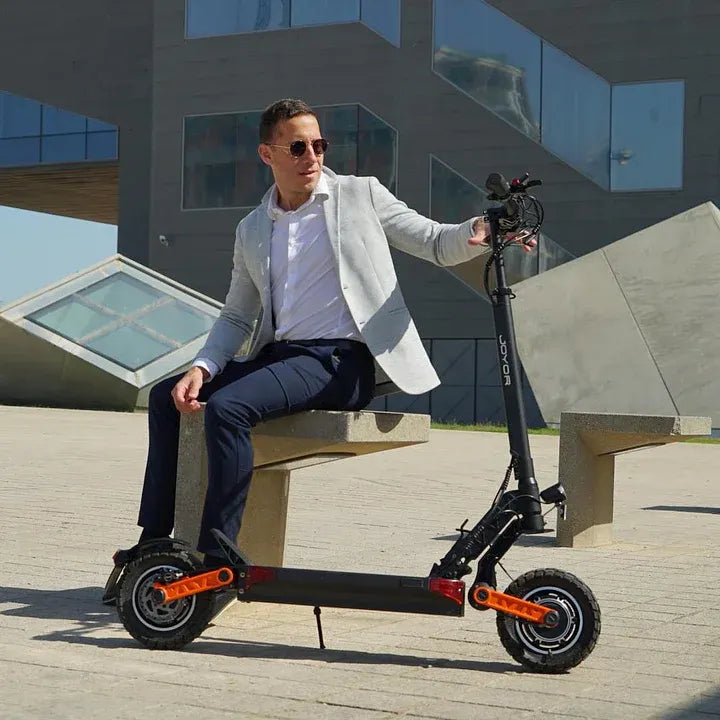 ( Used Electric Scooters)Joyor S10-S-Z Electric Scooter – Dual 1000W Motors, 85km Range, Full Suspension, Hydraulic Brakes