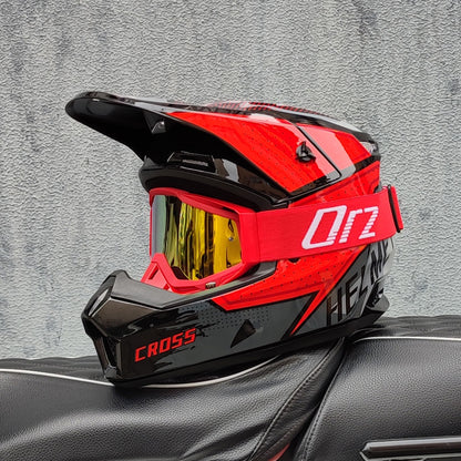 Full Face Helmet for Electric Scooter & Downhill MTB - Lightweight Off-Road Racing Gear for High Speed Riding, DH & Rally