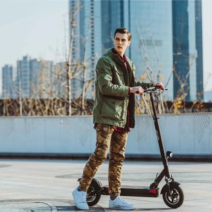 Joyor Y6‑S Electric Scooter – 500W Motor, 60km Range, Dual Suspension, Dual Disc Brakes, Foldable Design