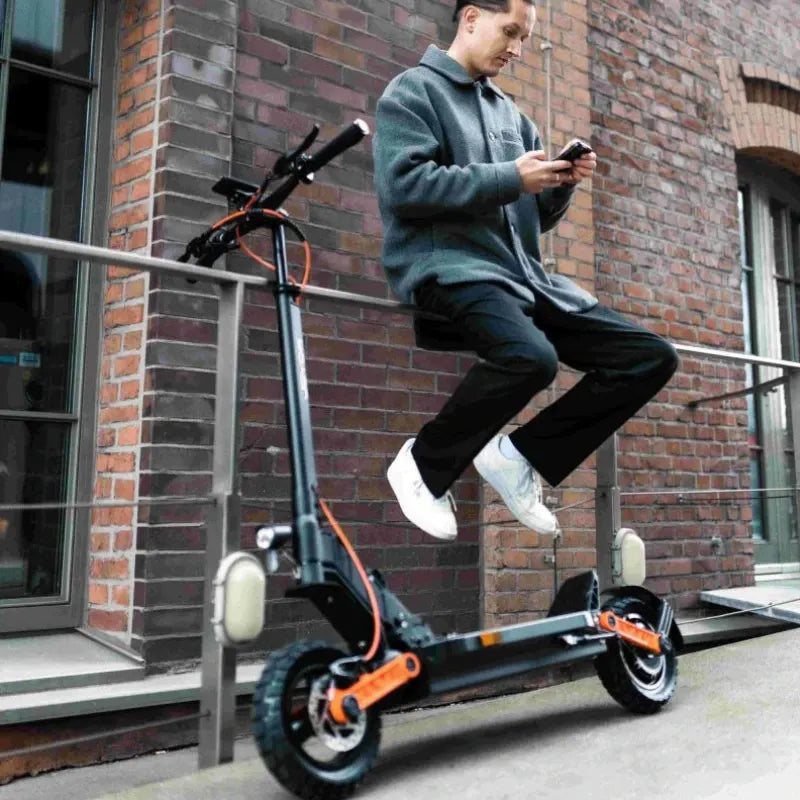 Joyor S5 Electric Scooter – 500W Motor, 55km Range, ABE Certified, Dual Suspension, Foldable Design, 10" Pneumatic Tires (ABE