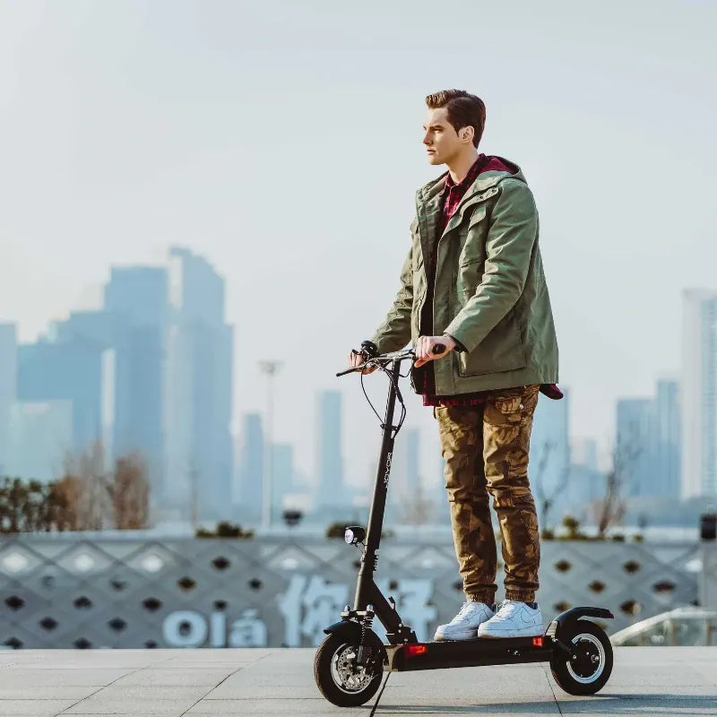 Joyor Y6‑S Electric Scooter – 500W Motor, 60km Range, Dual Suspension, Dual Disc Brakes, Foldable Design