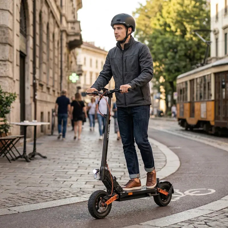 Joyor S5-Z Electric Scooter – 600W Motor, 55km Range, Dual Suspension, Foldable Design
