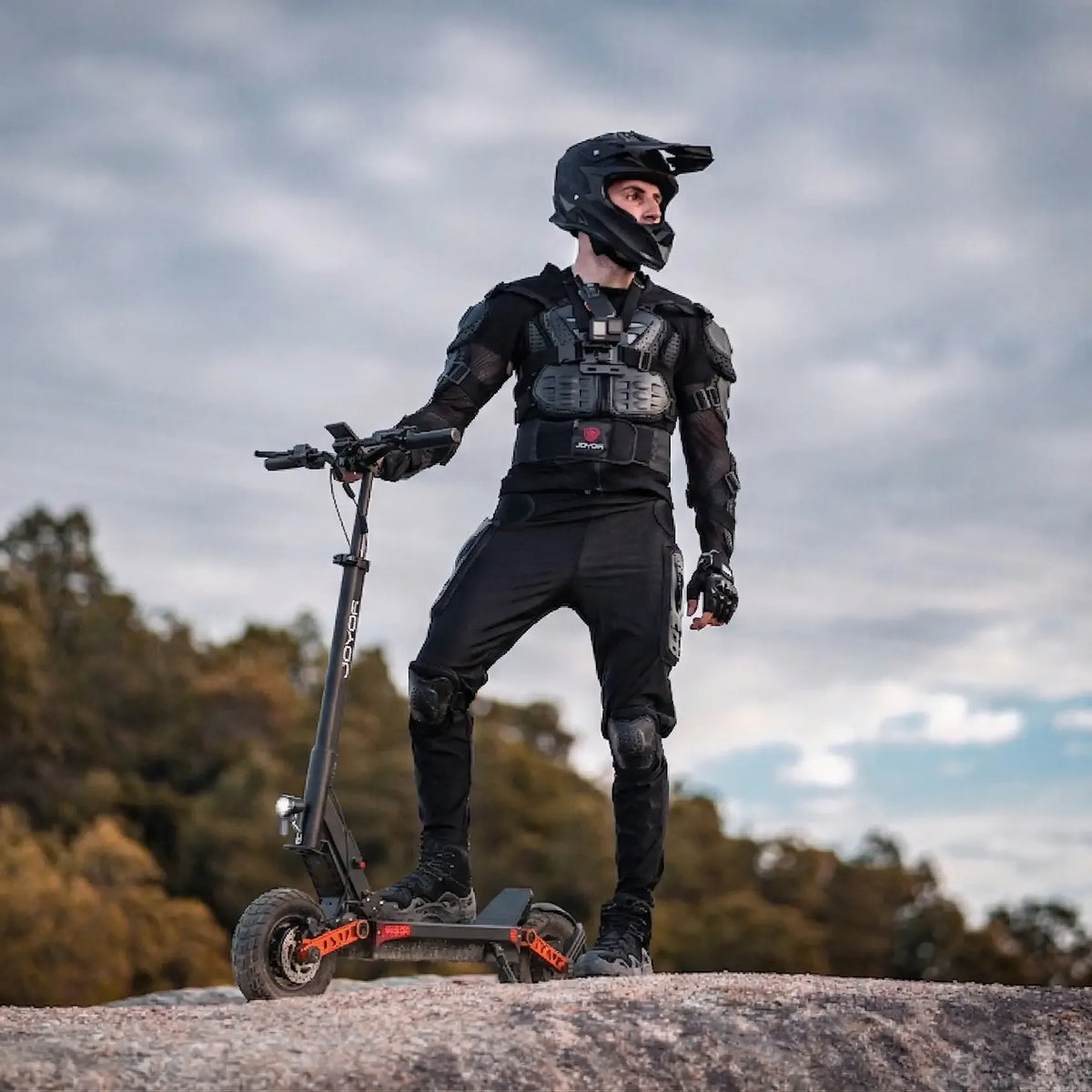 Joyor S10-S-Z Electric Scooter – Dual 1000W Motors, 85km Range, Full Suspension, Hydraulic Brakes