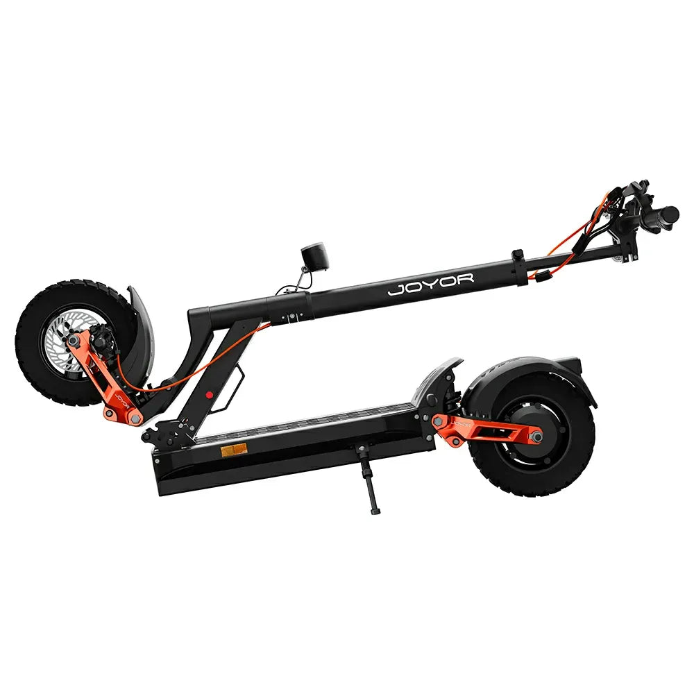 Joyor T6E Electric Scooter – 500W Motor, 70km Range, ABE Certified, Dual Suspension，Full Suspension (ABE Certified /