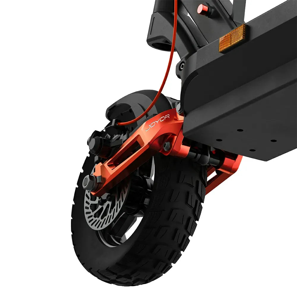 Joyor T6E Pro Electric Scooter – 500W Motor, 90km Range, ABE Certified, Dual Suspension, Foldable Design (ABE Certified /