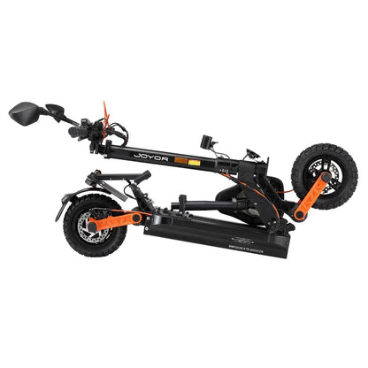 Joyor S8E Electric Scooter – 800W Motor, 80 km Range, Dual Suspension,Foldable Design, EEC EMark
