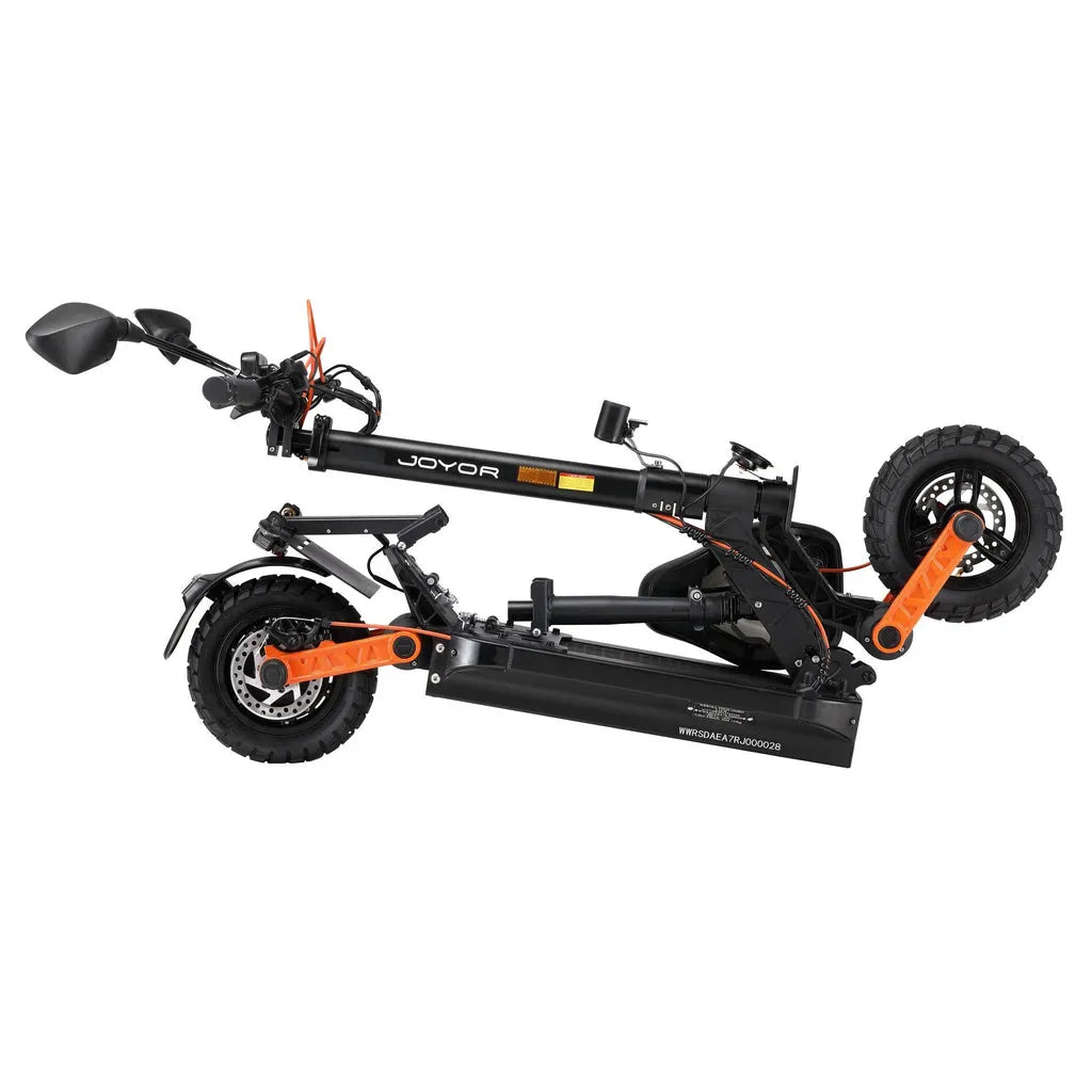 (Used Electric Scooters）Joyor S8E Electric Scooter – 800W Motor, 80 km Range, Dual Suspension,Foldable Design, EEC EMark