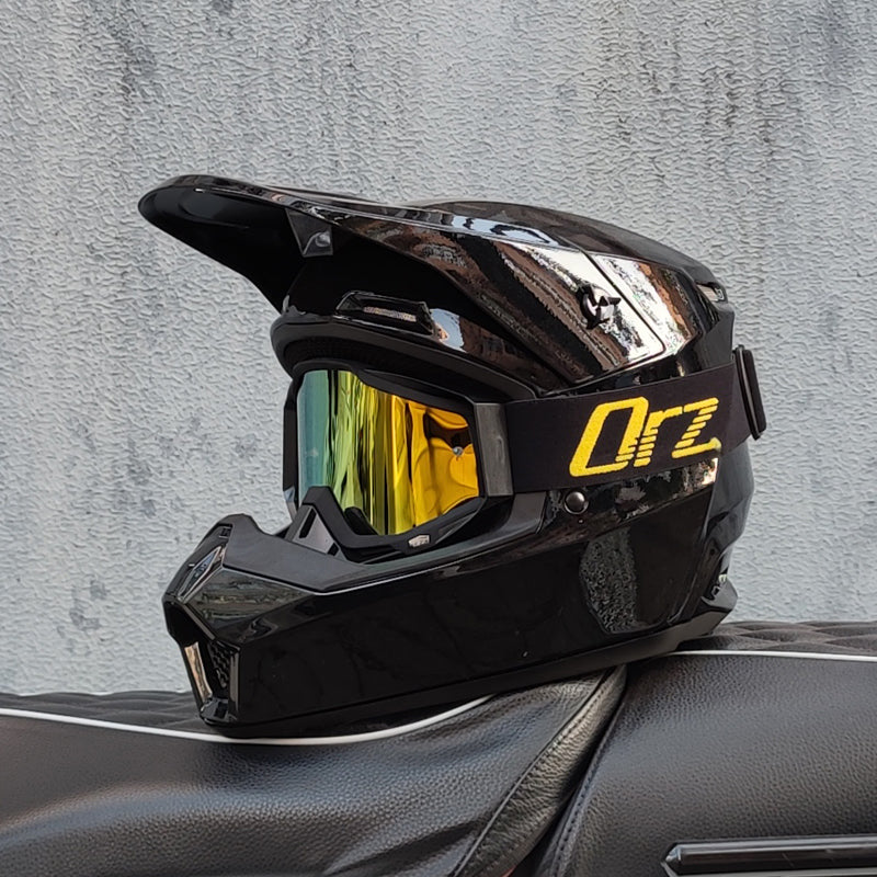Full Face Helmet for Electric Scooter & Downhill MTB - Lightweight Off-Road Racing Gear for High Speed Riding, DH & Rally